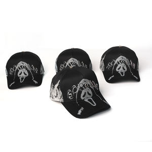 EN STOCK Gorra de Béisbol de 5 Paneles con Parche Metálico de Estrella de Calidad Original de Barbas Hats, Bordado con Pedrería - Product Image 3