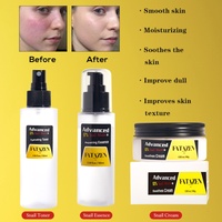 Label privé soins de la peau coréens sérum pour le visage nettoyant crème tonique bio végétalien soins du corps éclaircissant blanchissant escargot ensemble de soins de la peau