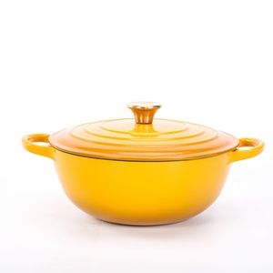 Casseroles et faitouts en <span class=keywords><strong>fonte</strong></span> <span class=keywords><strong>émaillée</strong></span> écologiques de style européen classique 26 cm - Product Image 6
