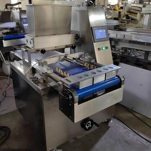 Automatic <b>Biscuit</b> Making <b>Machine</b> Stainless Steel Commercial Food Processing Equipment With Wheels And Control Panel - Product Image 6