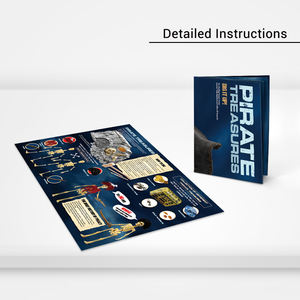 Jeu et apprentissage STEM éducation CPC jeu de pelles jouets Pirate trésors Kit de creuser - Product Image 6