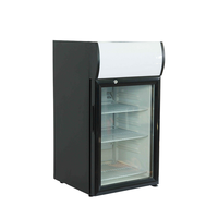 Oumeite chaud autoportant livraison directe de crème glacée coffre congélateur Mini Bar réfrigérateur réfrigérateur refroidisseur de boissons pour supermarché
