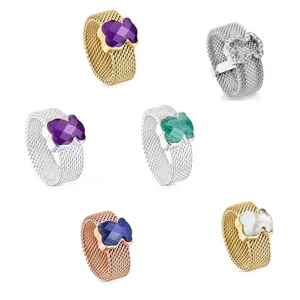2024 venta al por mayor 925 joyería de moda de plata esterlina anillo Touses de alta calidad para pulsera oso chica regalo