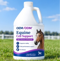 Complément Nutritionnel Liquide pour Chevaux ODM - Mélange de Fer et de Multivitamines Minérales pour les Soins Quotidiens des Équidés