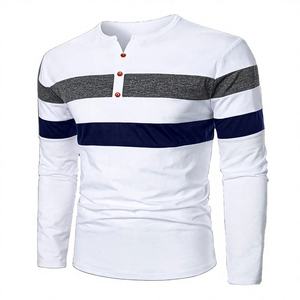 เสื้อคอเต่าผู้ชายผ้าฝ้าย 100% คุณภาพสูง ขนาดสั่งทำได้ ระบายอากาศดี เป็นมิตรกับสิ่งแวดล้อม น้ำหนักผ้า 220 กรัม พิมพ์โลโก้ตามสั่ง - Product Image 1