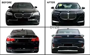 Adecuado para BMW 7 SERIES F02 Car Facelift kit Upgrade 2024 G70 M SPORT kit de carrocería con faro y luz trasera