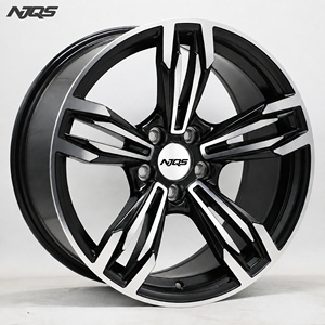 Jantes en alliage coulé NJQS pour voitures particulières 14-18 pouces, meilleures ventes 5x120 5x105 5x108 4x100 - Product Image 1