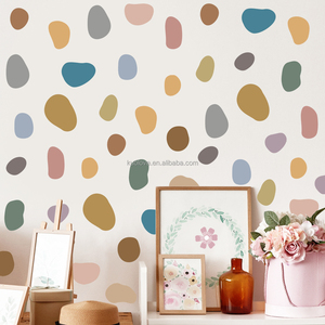 Adesivo da parete amore in Boemia Bobo vento a <span class=keywords><strong>pois</strong></span> ciottoli decalcomanie soggiorno carta da parati decorativa adesivi - Product Image 2