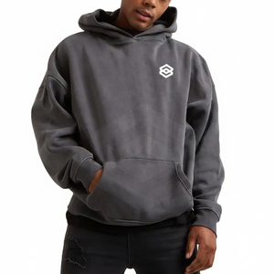 Sweats à capuche surdimensionnés respirants pour hommes, derniers sweats à capuche surdimensionnés à la mode de qualité supérieure - Product Image 1