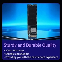 Drive Solid State NVMe Kecepatan Tinggi Baru untuk Laptop Gaming 1TB TBW SATA M.2 Port Ekspansi Internal Paduan Aluminium 3D