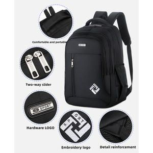 Youk Biểu Tượng Tùy Chỉnh Công Suất Lớn Không Thấm Nước Trường Du Lịch Ba Lô Thể Thao Phong Cách Kinh Doanh Máy Tính Xách Tay Túi Cho Trẻ Em Dây Kéo Đóng Cửa - Product Image 2