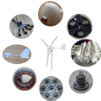 Générateur d'éolienne horizontale hors réseau résidentiel à haut rendement pour système de solutions d'énergie renouvelable 2kw 1kw 5kw 10kw