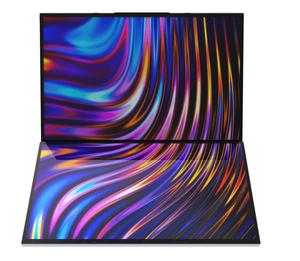 Giá nhà máy Laptop màn hình cảm ứng kép Intel Core I5 thế hệ 12, màn hình IPS 16+16 inch, vỏ kim loại, OEM/ODM, Windows 11 tiếng Anh - Product Image 1