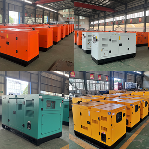 Máy phát điện diesel siêu im lặng đặt Điện áp định mức 220V/380V có sẵn trong 20kva 50kva 70kva 80kva ba pha làm mát bằng nước - Product Image 4