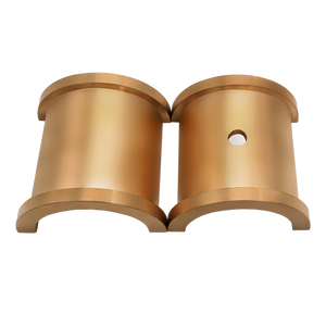 Buje de bronce con estructura de brida única con manguito de cojinete de cobre para aplicaciones industriales - Product Image 6