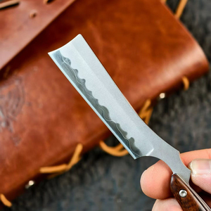มีดพกใบมีดเหล็กกล้าไร้สนิมคุณภาพสูง ด้ามไม้ DIY ปรับแต่งได้ตามต้องการ สำหรับแคมป์ปิ้ง  OEM - Product Image 4