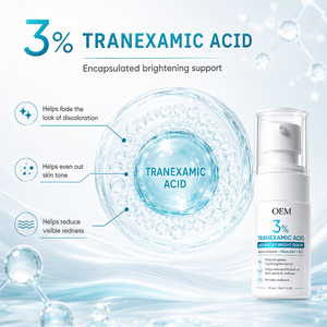 Suero Iluminador con 3% <span class=keywords><strong>de</strong></span> Ácido Tranexámico 20ml, Alfa Arbutina, Glabridina, EGT, Bomba Airless, Manchas Oscuras, Tono Desigual, Cuidado Diario <span class=keywords><strong>de</strong></span> la Piel con Luminosidad - Product Image 4