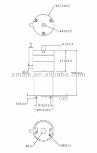 Petite pompe à <span class=keywords><strong>air</strong></span> d'aquarium de 12v 5v 24v pour la machine de crème glacée - Product Image 5