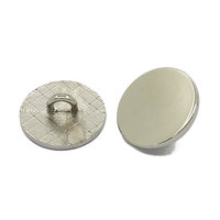 Boutons de chemise malais en alliage de zinc écologique 24L pour hommes Logo personnalisé plat couture vêtements en métal tige Style placage techniques