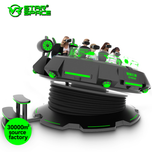 5 chỗ công viên chủ đề VR bay UFO với CE cấp giấy chứng nhận VR sao không gian công viên giải trí thực tế ảo 9D 360 di chuyển rạp chiếu phim - Product Image 1