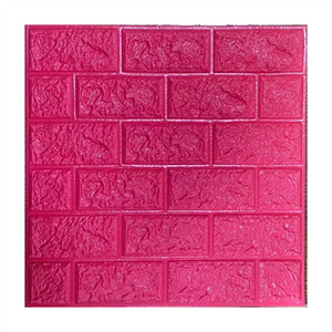 Carrelage mural 3D 35x35cm, décoration murale en briques, <span class=keywords><strong>papier</strong></span> <span class=keywords><strong>peint</strong></span> en mousse XPE, autocollant en briques 3D, carrelage mural pour salle de bain - Product Image 4