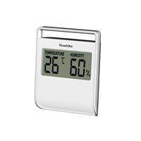 Jam dinding Digital, termometer Digital higrometer Monitor temperatur kelembapan, jam dinding, Alarm, jam meja, termometer rumah tangga