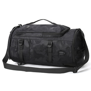 Sac à dos de voyage multifonctionnel grande capacité en nylon et polyester léger pour le <span class=keywords><strong>basketball</strong></span> et le fitness en extérieur, avec bandoulière incurvée - Product Image 2