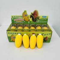 Mainan Fidget Bentuk Jagung Renyah Lucu dari Gudang USA, Slow Rising, untuk Promosi dan Menghilangkan Stres