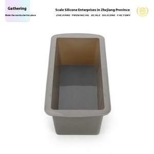 Moule à gâteau en Silicone jetable haut pour pain grillé gâteau éponge gâteau en mousseline de soie au chocolat emballage de sac de qualité alimentaire <span class=keywords><strong>rectangulaire</strong></span> - Product Image 3