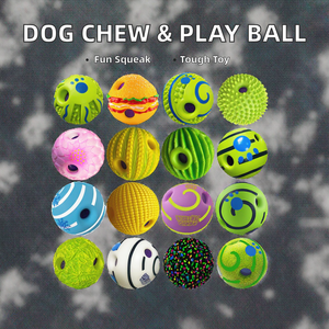 Jouet pour chien en PVC durable et écologique, jouet interactif pour animaux de compagnie, jouet à mâcher amusant qui couine, jouet à mâcher pour animaux de compagnie, style dessin animé, jouet à mâcher pour animaux de compagnie <span class=keywords><strong>HELLOMOON</strong></span> - Product Image 2