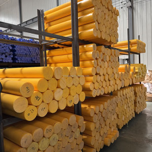 Tige en nylon PA6 colorée 6-300mm, vierge, haute résistance à l'usure, service de découpe sur mesure <span class=keywords><strong>pour</strong></span> applications industrielles, directement de l'usine - Product Image 6