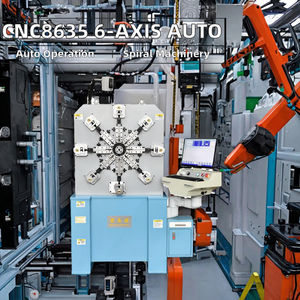 Machine de fabrication de ressorts hélicoïdaux dentaires YX CNC8635 à 6 axes, 3 mm, automatique, 2 mm, contrôlée par PLC, avec roulement et moteur, 380 V - Product Image 3