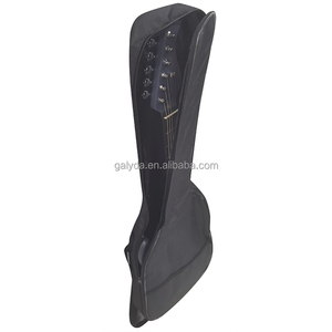 Housse de transport pour guitare électrique, sac à dos rembourré en tissu imperméable avec rembourrage en éponge de 5 mm, double réglage - Product Image 4
