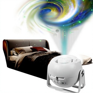 Nouvelle Lampe de Projection Étoiles et Galaxie Terrestre <span class=keywords><strong>pour</strong></span> Enfants, Veilleuse Intelligente HD Blanche <span class=keywords><strong>pour</strong></span> Chambre à Coucher, Cadeau d'Anniversaire - Product Image 1