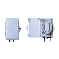 Mini répartiteur de fibre extérieur réseau 2/4/6 ports adapté au boîtier de distribution optique FTTX de type SC/LC