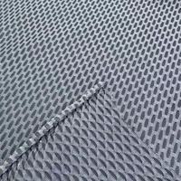 Tissu en maille jacquard respirant, tissu en maille tricoté, maillots 100% polyester, vêtements de sport respirants