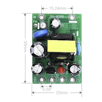 Konverter AC-DC Mini XH-M299 110V/220V ke 12V/5V 0,2a + 5V papan modul sakelar terisolasi papan PCB komponen elektronik