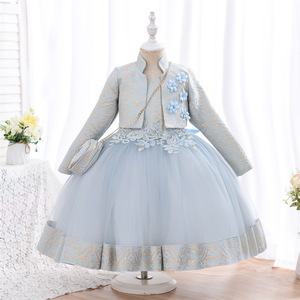 Abrigo elegante de boda para fiesta de Navidad, vestido de niña y bolsas, <span class=keywords><strong>vestidos</strong></span> para niños para niñas - Product Image 2