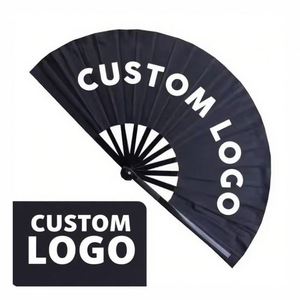 Custom Logo Hand Fan Personalized Decorative <b>Gift</b> for Wedding Party Festival Events Business Promotion and Corporate Giveaways - Product Image 1