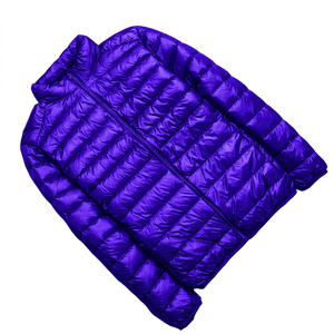 Blousons matelassés non tissés pour hommes, personnalisés en usine, de haute qualité, d'hiver, grande taille, écologiques, imperméables, à fermeture éclair, décontractés et portables - Product Image 1