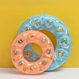 Tùy Chỉnh PVC Inflatable Bơi Vòng Hồ Bơi Phao Bơi Vòng Ống Floatie Dày Với Logo Cho Trẻ Em Dành Cho Người Lớn Mùa Hè Bên - Product Image 1