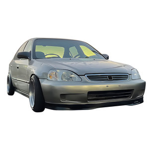 Spoon Style Parachoques delantero Lip Chin Spoiler Auto Repuestos para 1999-2000 Honda Civic EK - Product Image 4