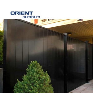 Úc Nhôm Pre-Thực Hiện Riêng Tư Hàng Rào Tấm <span class=keywords><strong>4</strong></span> <span class=keywords><strong>Ft</strong></span> Cao Nhiệm Vụ Nặng Nề Bền Tường Hàng Rào Và Cổng Hình Ống Kim Loại Hàng Rào Thiết Lập - Product Image 3