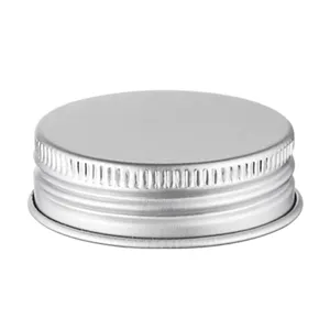 RUIPACK OEM custom metal silver screw lid cream pot screw top lids