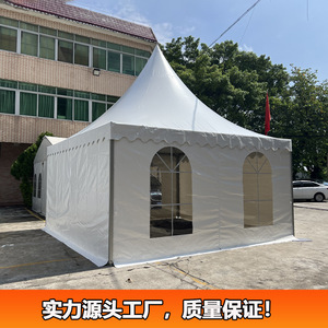 Pyramid <b>Tent</b> 3m-10m Pagoda Style Outdoor <b>Canopy</b> With Arched Windows For Events And Gardens - Product Image 4
