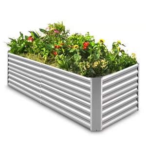Nouveaux produits : bac de jardin robuste en métal galvanisé <span class=keywords><strong>pour</strong></span> légumes et fleurs - Product Image 1