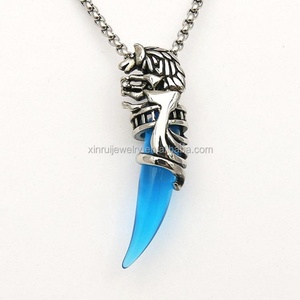 Colgante Encantador para Hombre, Colgante de Diente de Lobo, Venta al por Mayor en Línea - Product Image 2