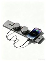 Nouvelle Arrivée - Système de rail mural électrique standard US/UK/EU avec prise de courant et prise en charge SDK, auto-terrestre, charge rapide 20W
