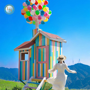 Luxe ballon maison ferme Village dôme géodésique photogénique interactif maison accessoires Relaxation <span class=keywords><strong>parc</strong></span> amusant conception d'amusement - Product Image 6