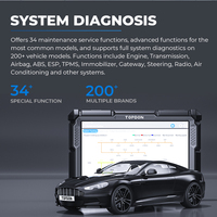 Escáner de Automóviles TOPDON Phoenix Elite Obd2, Herramienta de Diagnóstico para Automóviles Coreanos, Máquina de Reinicio para Todos los Vehículos